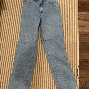 Abercrombie & Fitch Blue Straight Leg Jeans